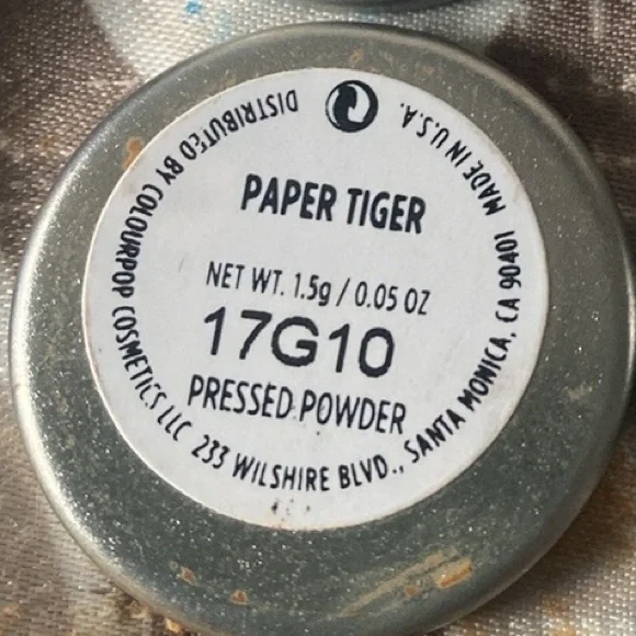Colourpop Eyeshadow Pan-Paper Tiger - Picture 3 of 3
